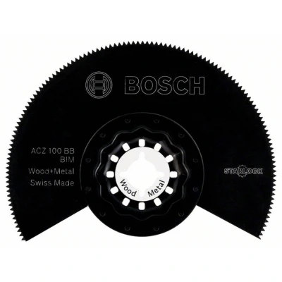 Afbeelding van Bosch Accessories 2CPX062705R9999 2608664480 Bimetaal Segmentzaagblad 10 stuk(s)