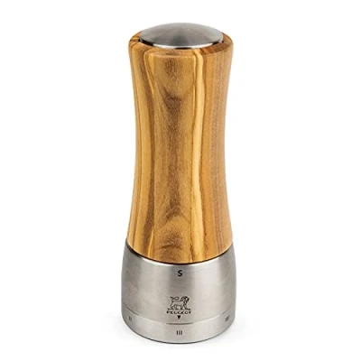Afbeelding van Pepermolen Peugeot Madras Olijfhout 16 cm