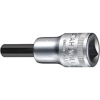 Afbeelding van STAHLWILLE Nr. 49a INHEX inzetstuk 3/8&quot; (10 mm) Sleutelbreedte 1/8&quot; L.52 mm