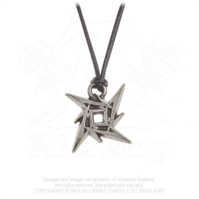 Afbeelding van Alchemy Metallica Ninja Star Ketting Zilverkleurig