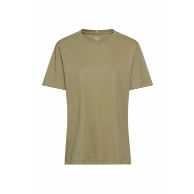 Afbeelding van camel active Tshirt basic, Dames, Maat: XXL, Light khaki