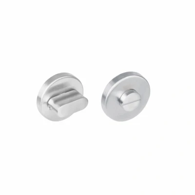 Afbeelding van Intersteel Rozet met toilet /badkamersluiting zonder venster 53x8mm RVS