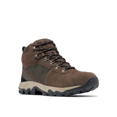 Afbeelding van Columbia Newton Ridge PLUS II WP Outdoorschoenen, Heren, Maat: 43, Cordovan/spice Leer/ synthetisch