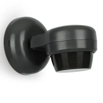 Afbeelding van SEBSON Bewegingssensor Opbouw Buiten IP65 Bewegingsmelder LED geschikt, Muur Plafond Montage, programmeerbaar Infrarood Sensor Bereik 24m/360