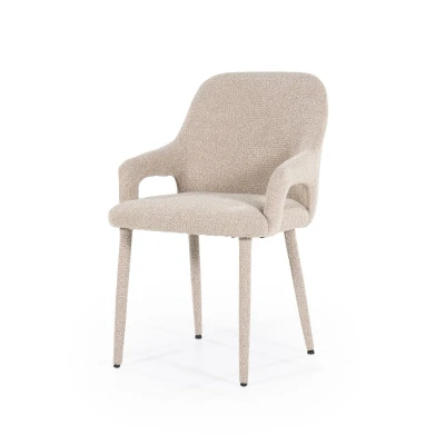 Afbeelding van By Boo Eetkamerstoel Fika Taupe