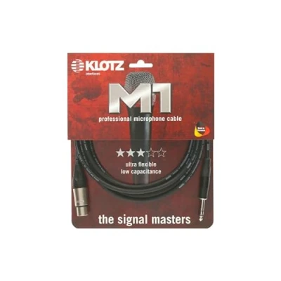 Afbeelding van Klotz M1FS1K0500 microfoonkabel 3p XLR female 6.35 mm jack 5 m