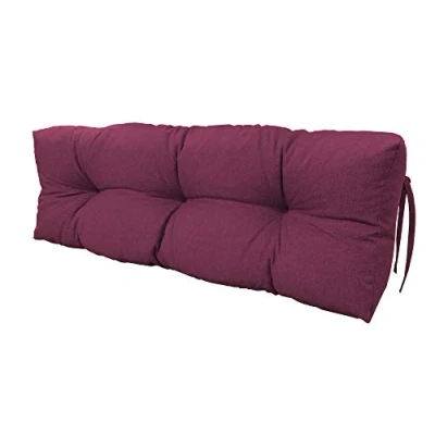 Afbeelding van Chilly Pilley Pallet Pad Foam Vlokken Kussen Meubel Bank Rugleuning Zitkussen Zijkussen Set (Rugkussen 120 X 40 Paars)