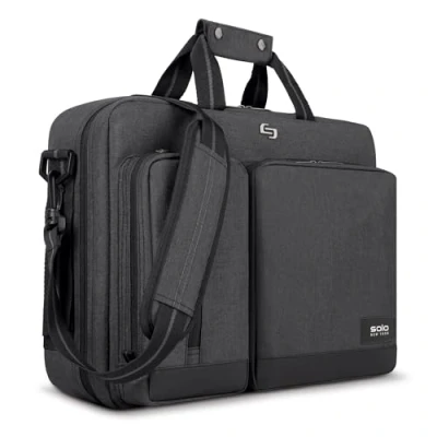 Afbeelding van Solo New York Unisex hoogte duurzame laptop rugzak rugzak, Grijs, Eén maat