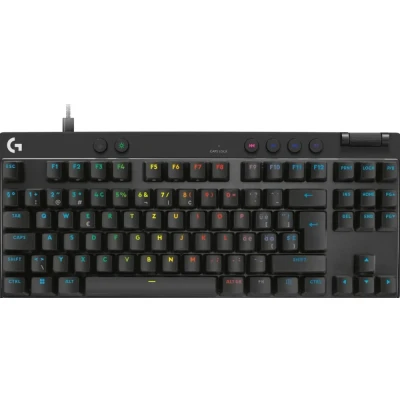 Afbeelding van Logitech G PRO X TKL RAPID toetsenbord Gamen USB QWERTZ Zwitsers Zwart