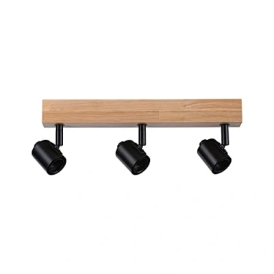 Afbeelding van Paulmann Arvid 66772 Wandspot E27 Zwart, Hout (licht)