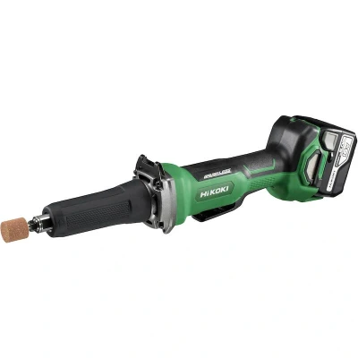 Afbeelding van Hikoki GP18DBWGZ Accu rechte slijpmachine 18V 50 mm Dodemansschakelaar 2 x 5.0 Ah In kunststof koffer