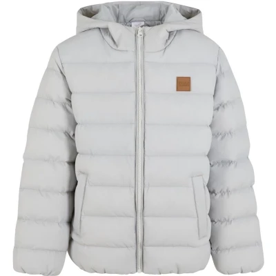 Afbeelding van Urban Classics Bubble Winterjas voor kinderen, Maat: 134/140, Wolfgrey