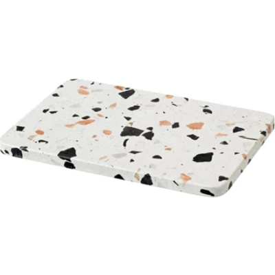 Afbeelding van Rigtig Serve It plank L16cm white terrazzo