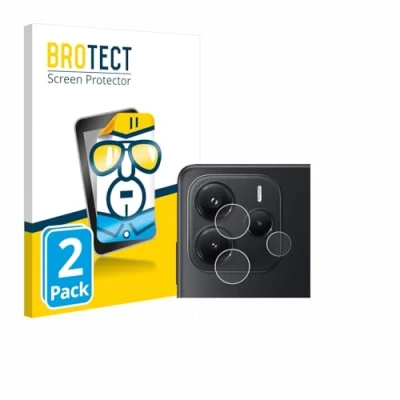 Afbeelding van BROTECT Screenprotector voor Xiaomi Redmi Note 14 (ALLEEN Camera Lens) Folie Beschermfolie transparant (2 Stuks)