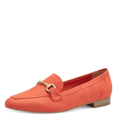 Afbeelding van Marco Tozzi Instappers, Dames, Maat: 36, Carrot Textiel