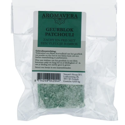 Afbeelding van Aroma Vera Geurblok Patchouli 30GR