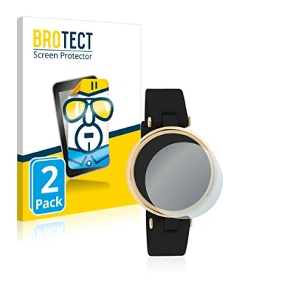 Afbeelding van BROTECT (2 Stuks) Schermbeschermer voor Oozoo Smartwatches Q0040 2/3/4/5/6/7/8/10/11 Screen Protector Transparant