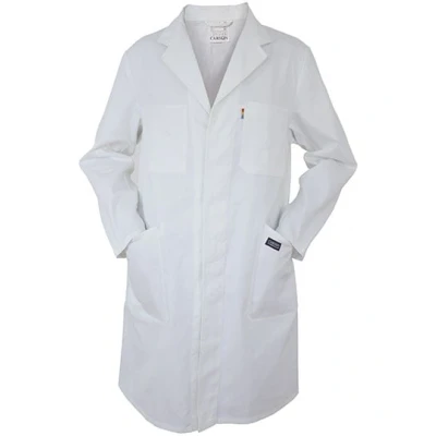 Afbeelding van Carson Classic Workwear Werkjas van puur katoen, 1 stuk, 44, wit, KTH741, W