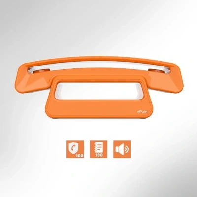 Afbeelding van Alcatel E pure Iconic Dect huistelefoon Oranje : Stijlvol, functioneel, elegant en goed doordacht