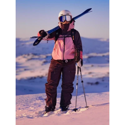 Afbeelding van Peak Performance Vislight Gore Tex C Knit 3L Shell Pants Dames Paars S