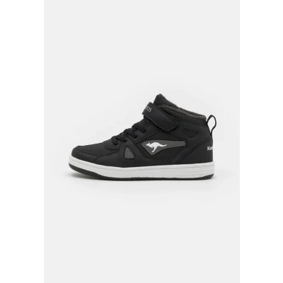 Afbeelding van KangaROOS Uniseks Kalley II Ev sneakers, Jet Black Steel Grey, 40 EU