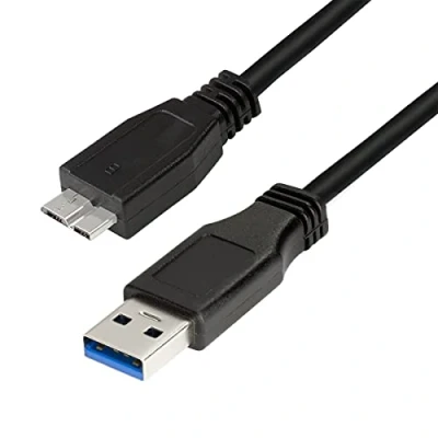 Afbeelding van LogiLink CU0027 USB kabel 3 m 3.2 Gen 1 (3.1 1) A Micro B Zwart