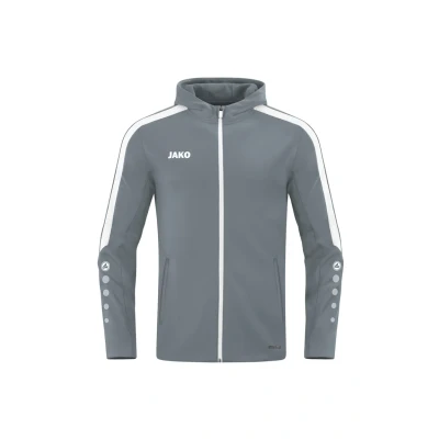 Afbeelding van Jas met kap Power Steengrijs / 3XL