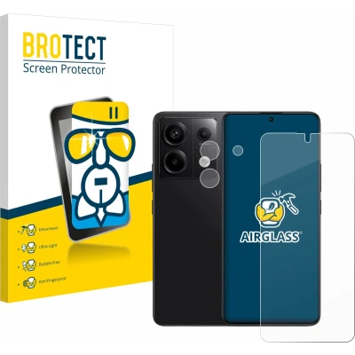 Afbeelding van BROTECT Glas Screen Protector voor Xiaomi Redmi Note 13 Pro 5G (Voor+Camera) Schermbeschermer [9H Hardheid, Beschermglas Folie niet Gehard Glas]