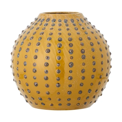Afbeelding van Bloomingville Toofon vaas 26 cm Geel