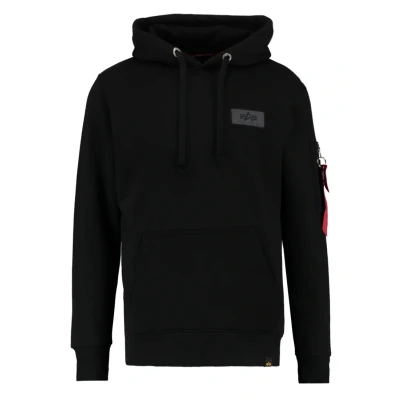 Afbeelding van Alpha Industries BACK Print Hoodie black, Heren, Maat: XXL, Black