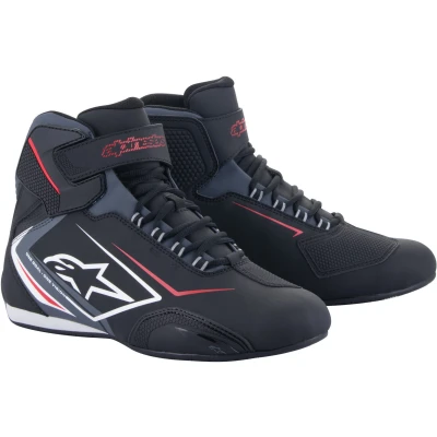 Afbeelding van Alpinestars Sektor waterdichte motorschoenen, zwart grijs wit, afmeting 40 voor man