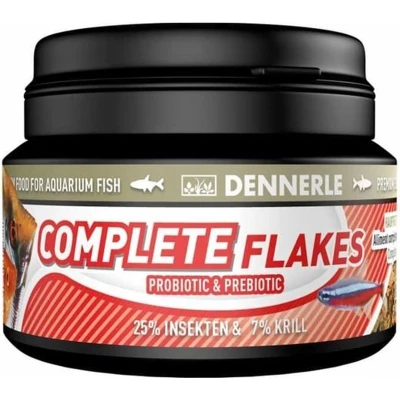 Afbeelding van Dennerle Complete Flakes 200 ml hoofdvoer voor alle siervissen in vlokkenvorm