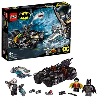 Afbeelding van LEGO Batman Mr. Freeze Het Batcycle gevecht 76118