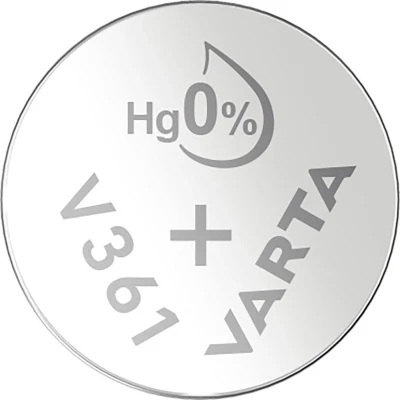 Afbeelding van Varta Knoopcel Batterij V361 1stuk(s) 1.55V 0.02Ah 4008496261697