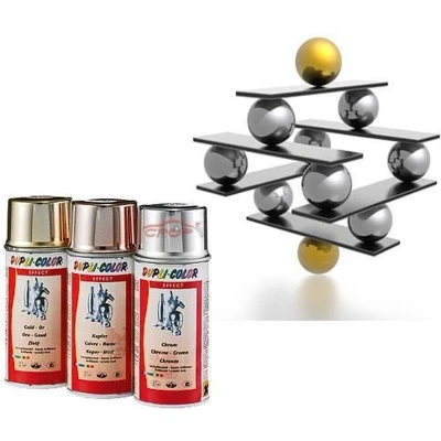 Afbeelding van dupli color effectspray chroom 285813 400 ml