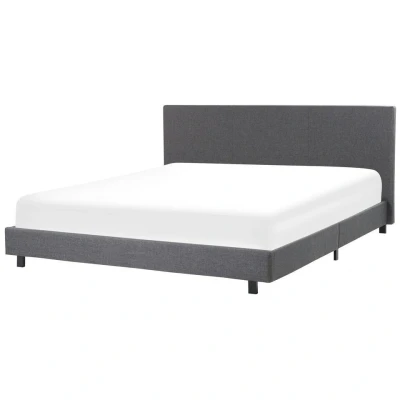 Afbeelding van ALBI Tweepersoonsbed Grijs 180 x 200 cm Polyester