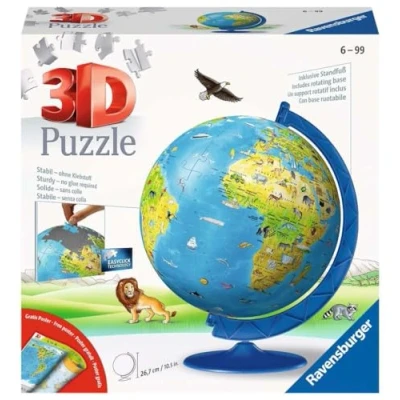 Afbeelding van Ravensburger 00.011.160 3D puzzel 180 stuk(s) Wereld