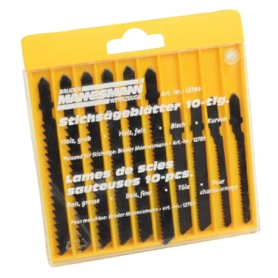 Afbeelding van BRÜDER MANNESMANN Decoupeerzaagbladen set, 10 stuks