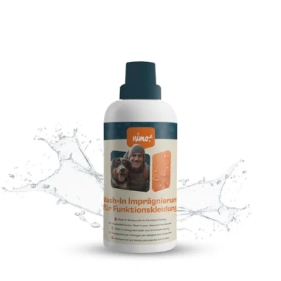 Afbeelding van nimo® wash In impregnatie voor functionele kleding afdichting ter bescherming tegen vocht en vuil