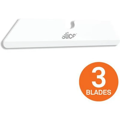 Afbeelding van Slice keramische reservemesjes, met afgeronde punt, 34 mm lang, verpakt per 3