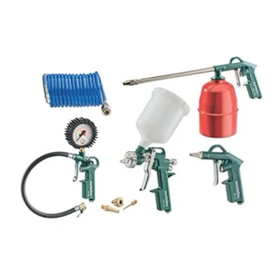Afbeelding van Metabo LPZ 7 delige Set pneumatisch gereedschap