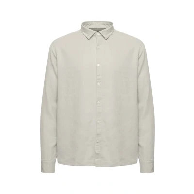 Afbeelding van Solid ENEA Allan Overhemd, Heren, Maat: Medium, Oatmeal