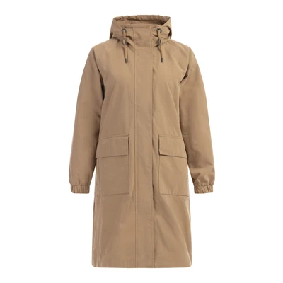 Afbeelding van Lichtgewicht katoenen parka DREIMASTER XL / Donker beige 68% Katoen 26% Polyester 6% Nylon