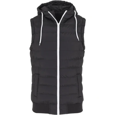 Afbeelding van Urban Classics Small Bubble Bodywarmer, Heren, Maat: Small, Black