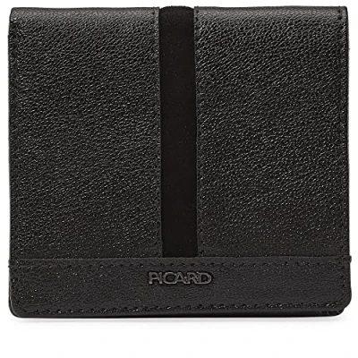 Afbeelding van PICARD Leren Portemonnee Marie 1 Wallet Black Zwart