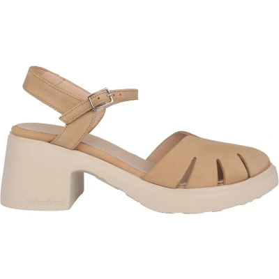 Afbeelding van Wonders Haizea dames sandaal beige maat 40 (EU) 7 (UK)