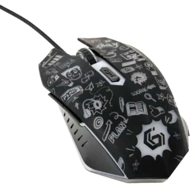Afbeelding van Gembird MUS 6B GRAFIX 01 muis Rechtshandig USB Type A Optisch 3600 DPI