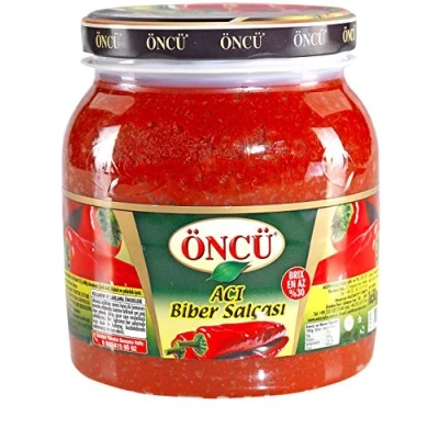 Afbeelding van ONCU Hete Peperpasta (1650 g) Öncü Acı Biber Salçası