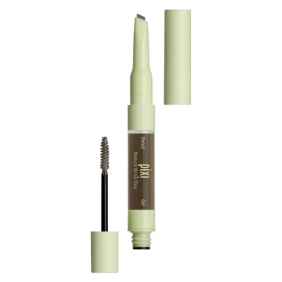 Afbeelding van Pixi Natural BROW DUO Wenkbrauwpotlood, Dames, Maat: 2.5 ml, brown