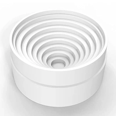 Afbeelding van Labasics Plasticen Kolfhouder, Stapelbaar Polypropyleen Ronde Bodem Kolfhouder voor Kolven tot 5 L, 90 mm